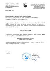 Izredno soglasje za gostince v času prireditve Planica 2016 1